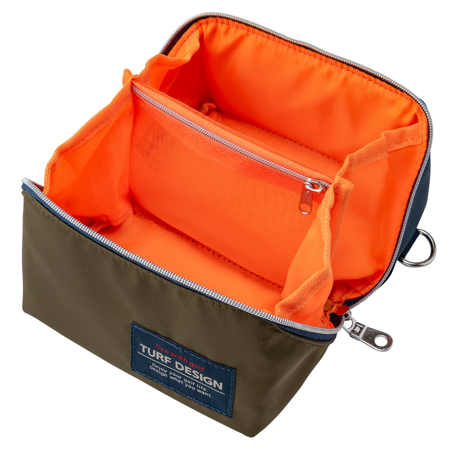 ゴルパカ Mサイズ TDGP-BC75M ネイビー/グリーン