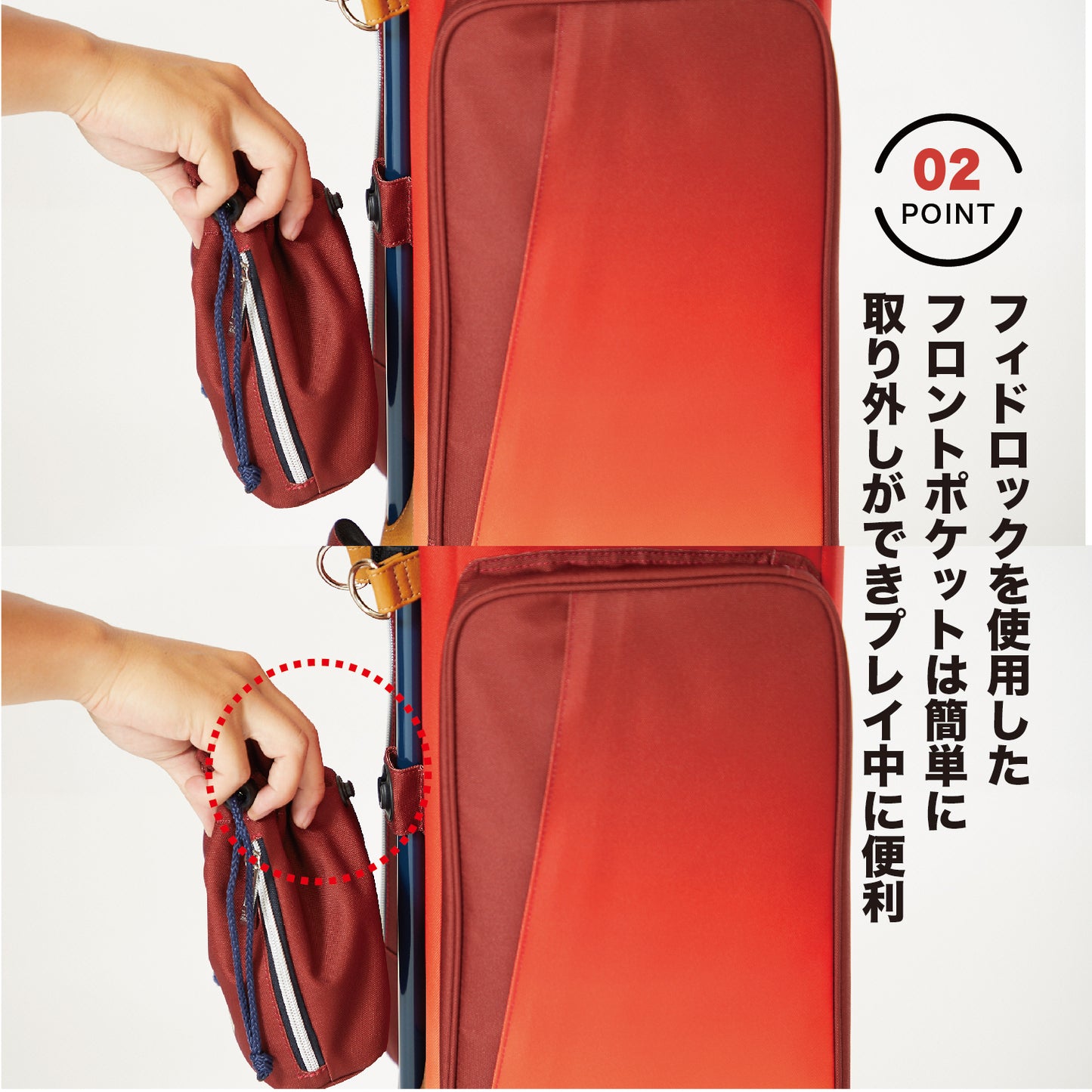 キャディバッグ TDCB-BD70 ブルーグレー
