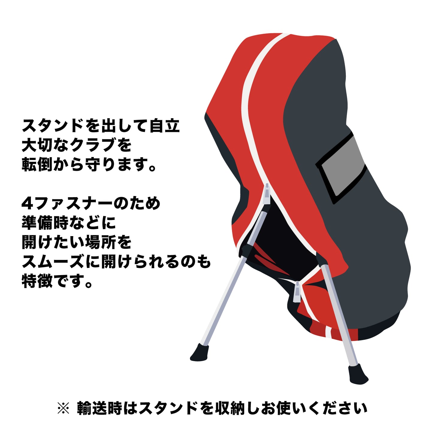 4ファスナートラベルカバー グリーン/ベージュ