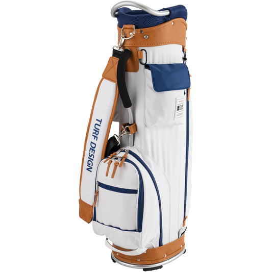 キャディバッグ TDCB-BF70 ホワイト/ネイビー