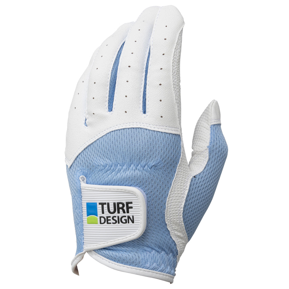 TURF DESIGN ターフデザイン｜レディス 両手 グローブ TDGL-2710L｜ホワイト/ブルー – TURF DESIGN公式ページ