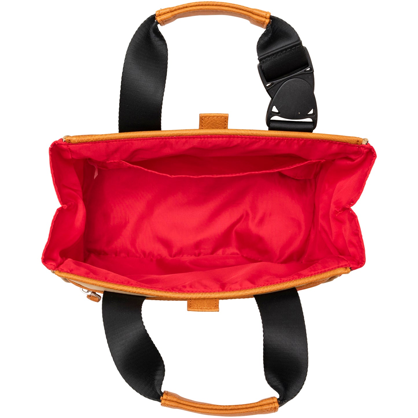 ミニトートバッグ TDMT-BF70 ベージュ/レッド