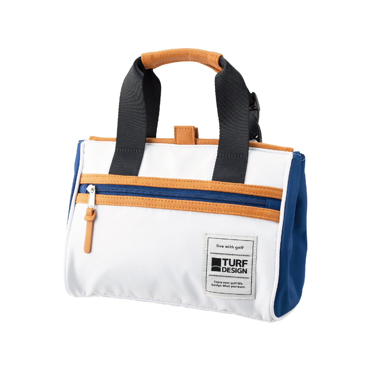 ミニトートバッグ TDMT-BF70 ホワイト/ネイビー