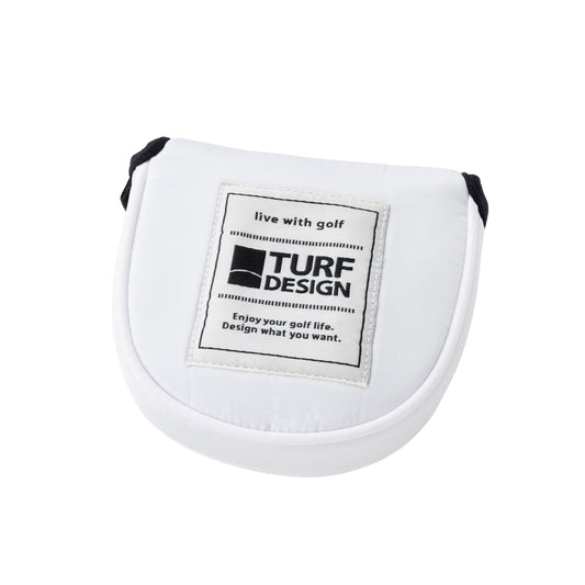 パターカバー/マレット型 TDPC-BF70M  ホワイト/ネイビー