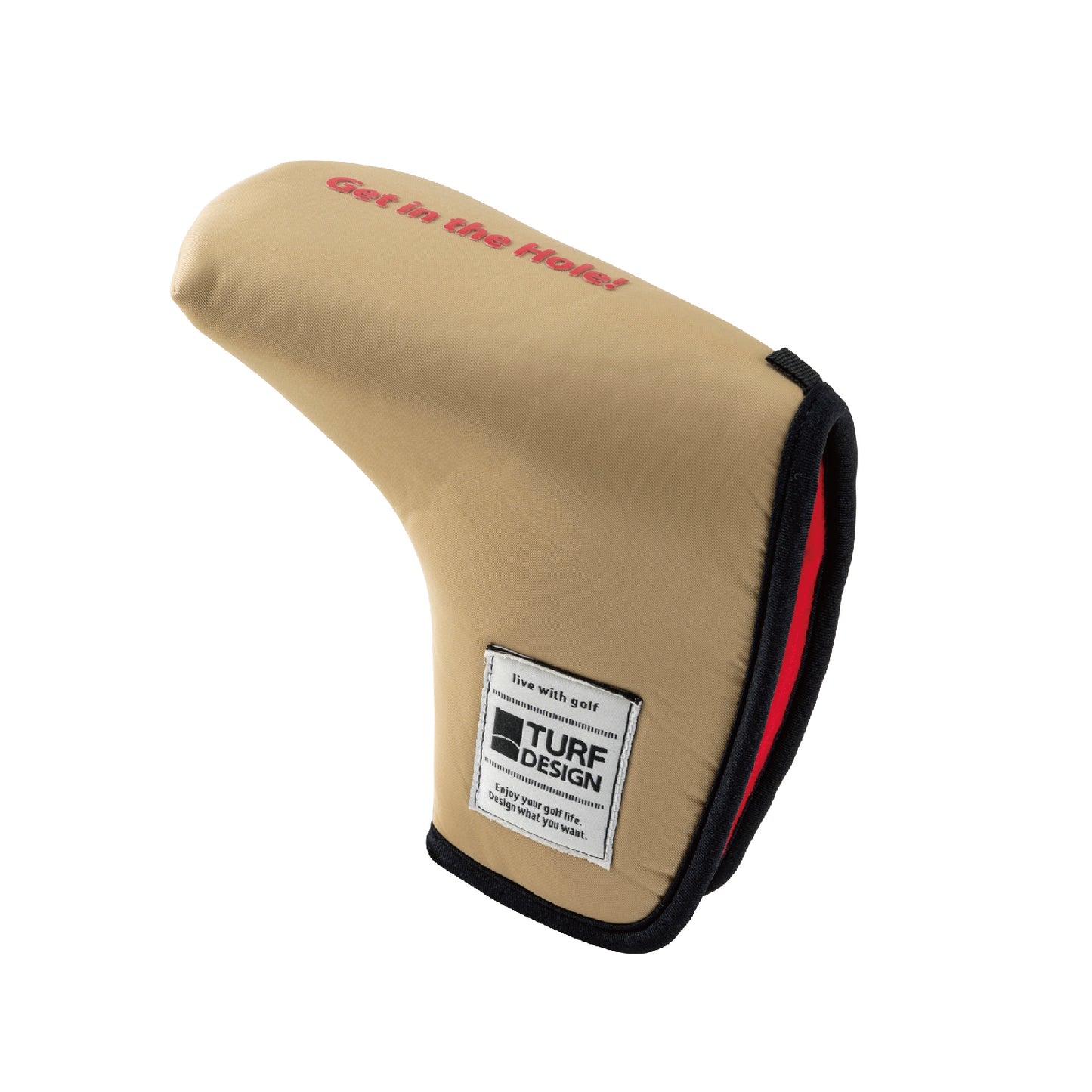 パターカバー/ピン型 TDPC-BF70P ベージュ/レッド